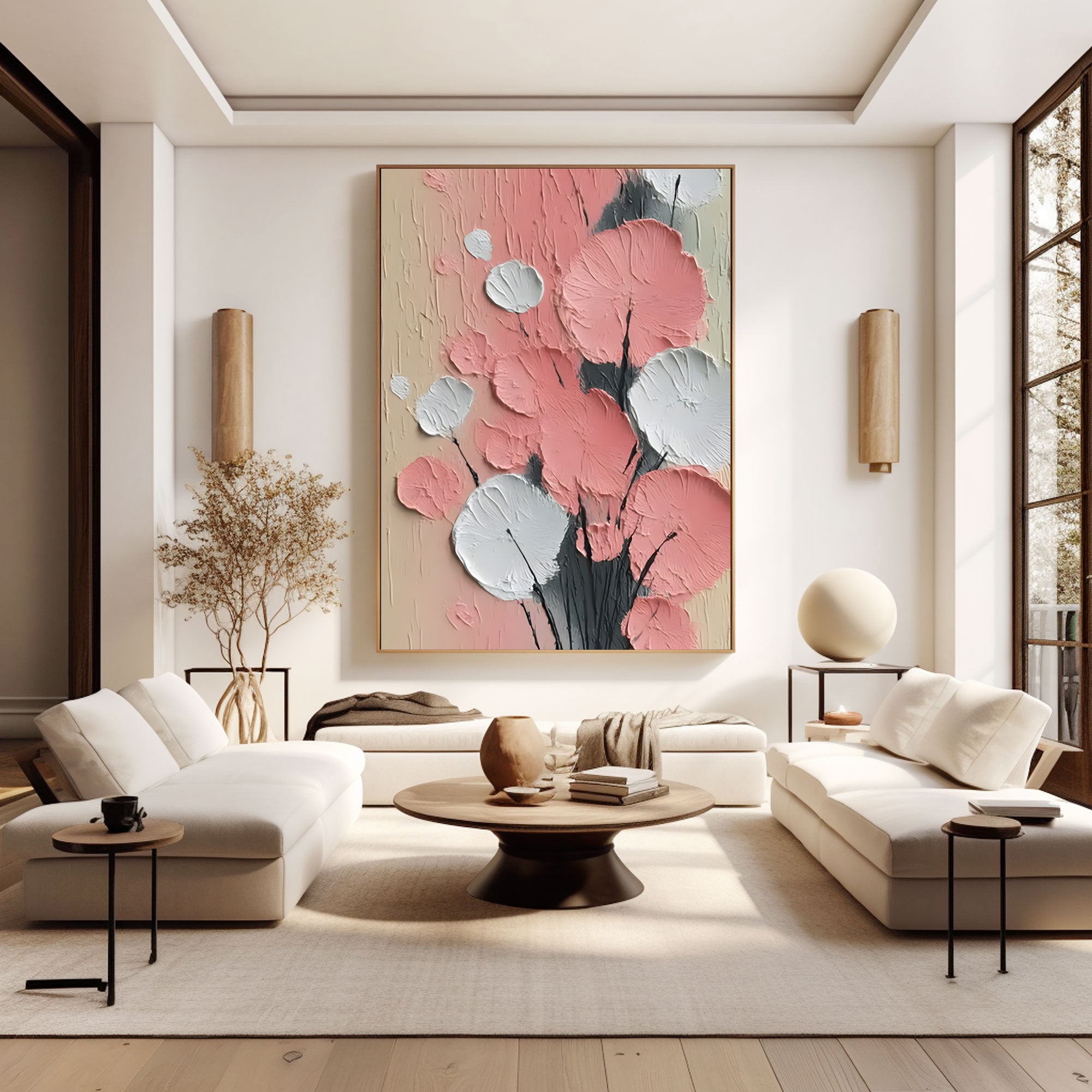 Plaster Art Texture Painting #RAB417