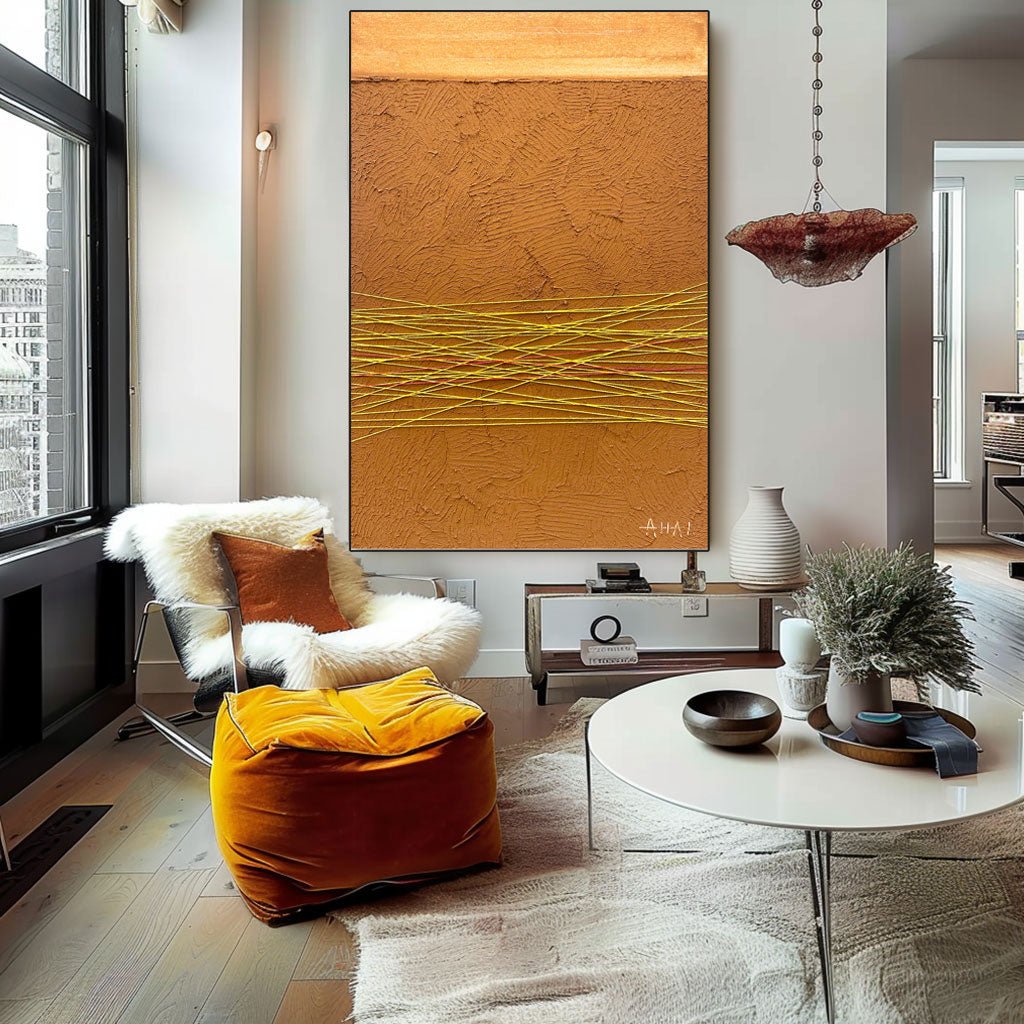 Plaster Art Textured PaintingLRAB621 - royalbrushart