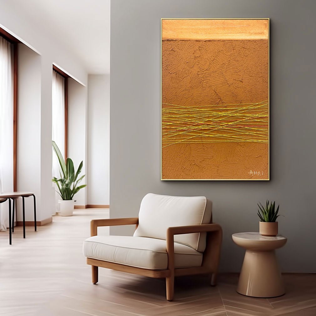 Plaster Art Textured PaintingLRAB621 - royalbrushart