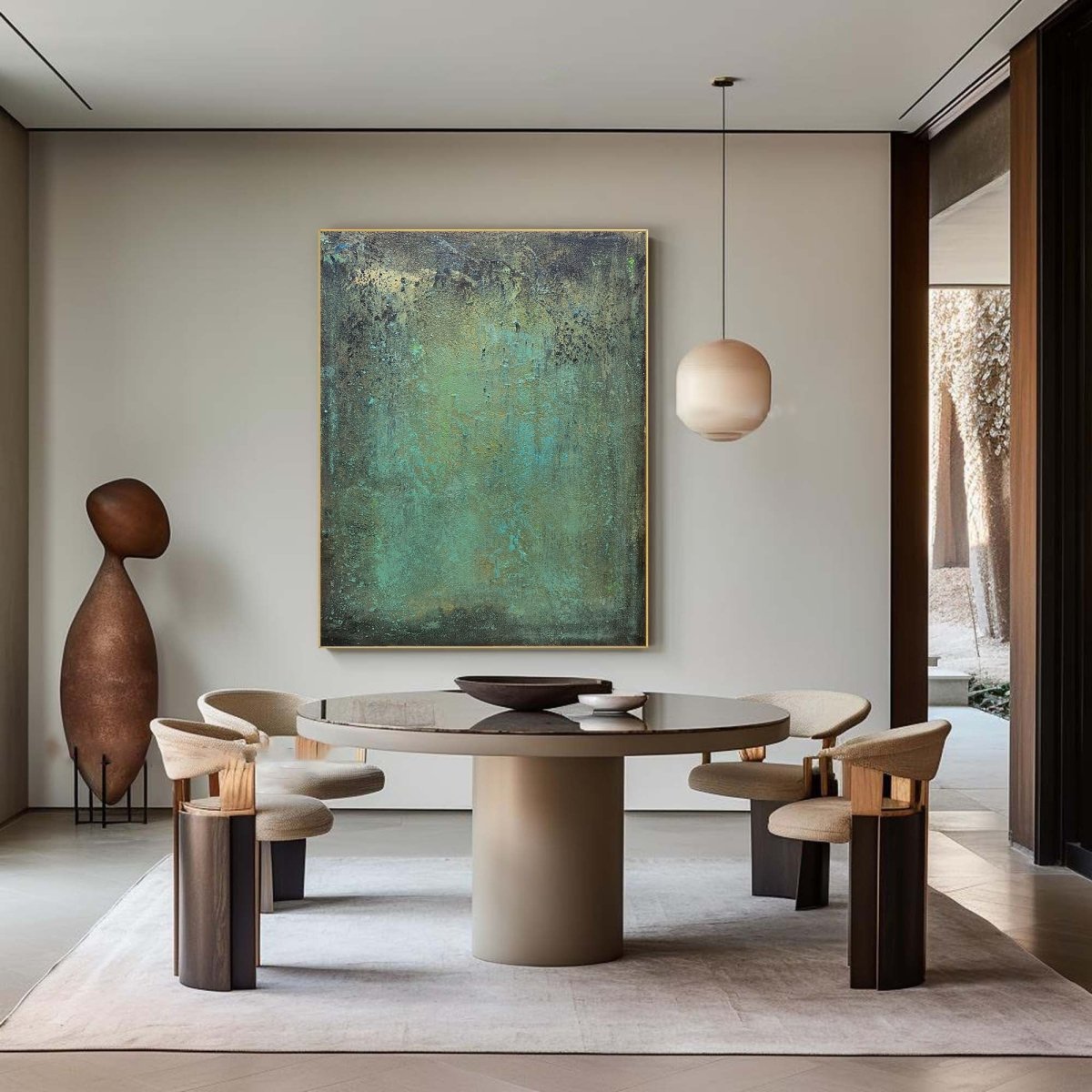 Wabi Sabi wall art RAB145 - royalbrushart