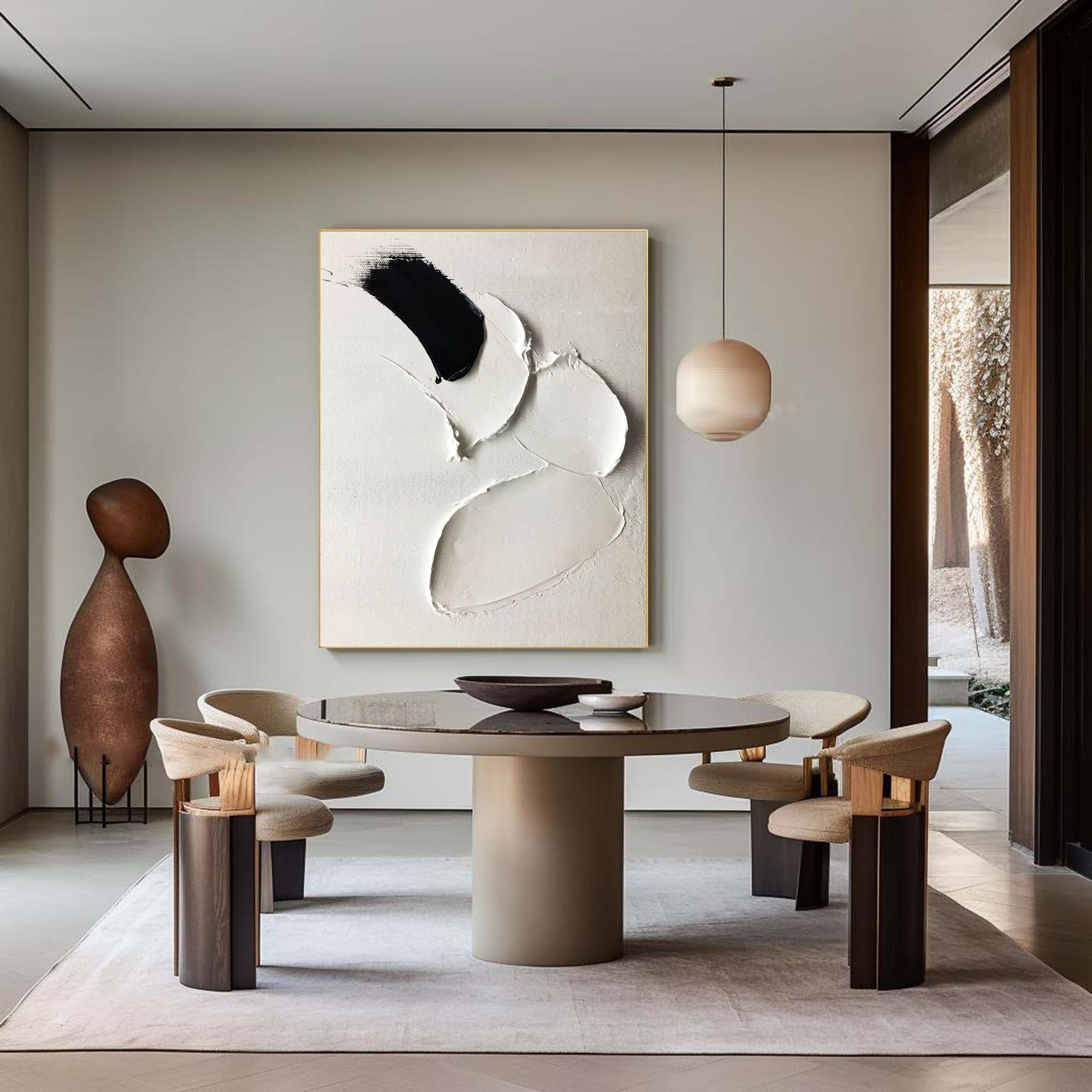 Contemporary Minimalist Art #RAB149