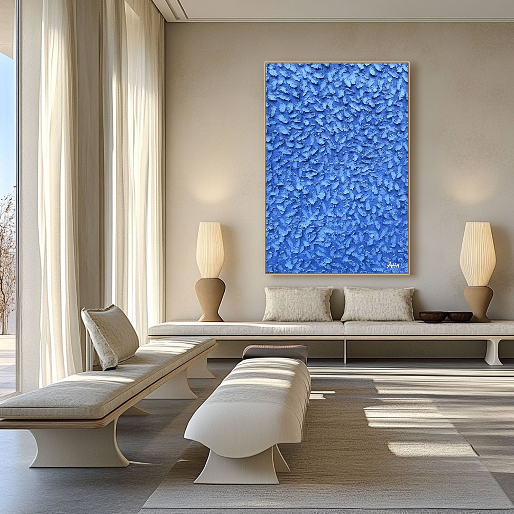 Plaster Art Texture Painting #LBV436