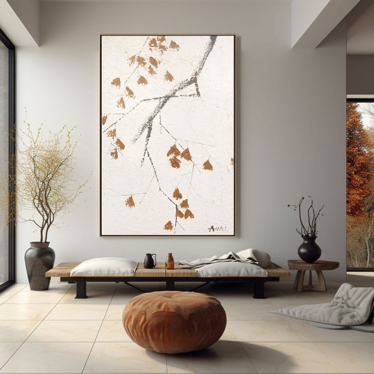 Abstract Wall Painting RAB386 - royalbrushart