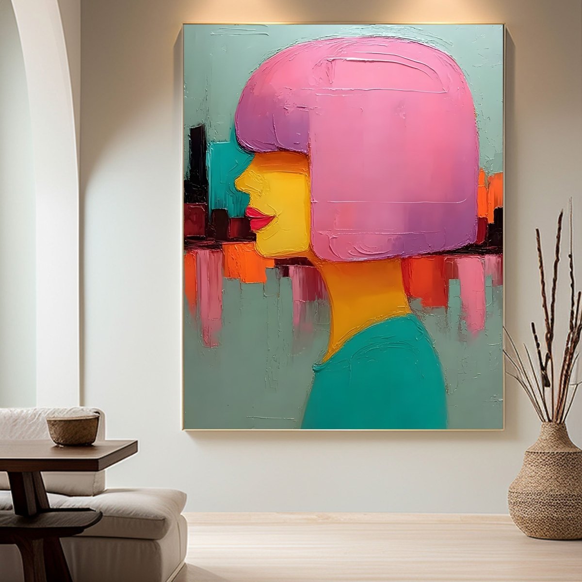 Plaster Art Texture Painting RAB428 - royalbrushart