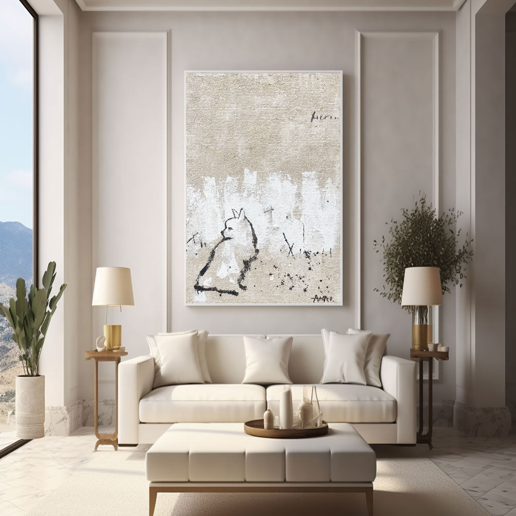 Contemporary Minimalist Art #LBV431