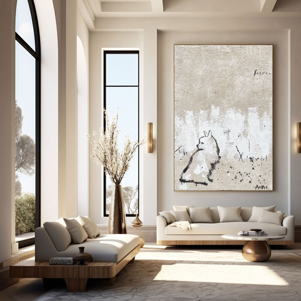 Contemporary Minimalist Art #LBV431