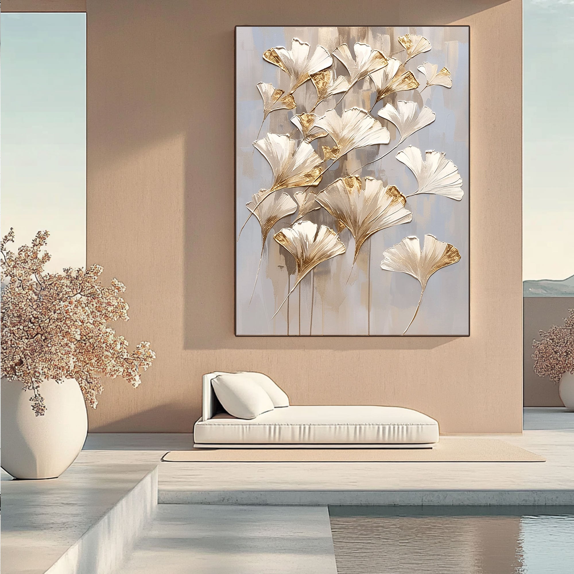 Plaster Art Texture Painting #RAB923