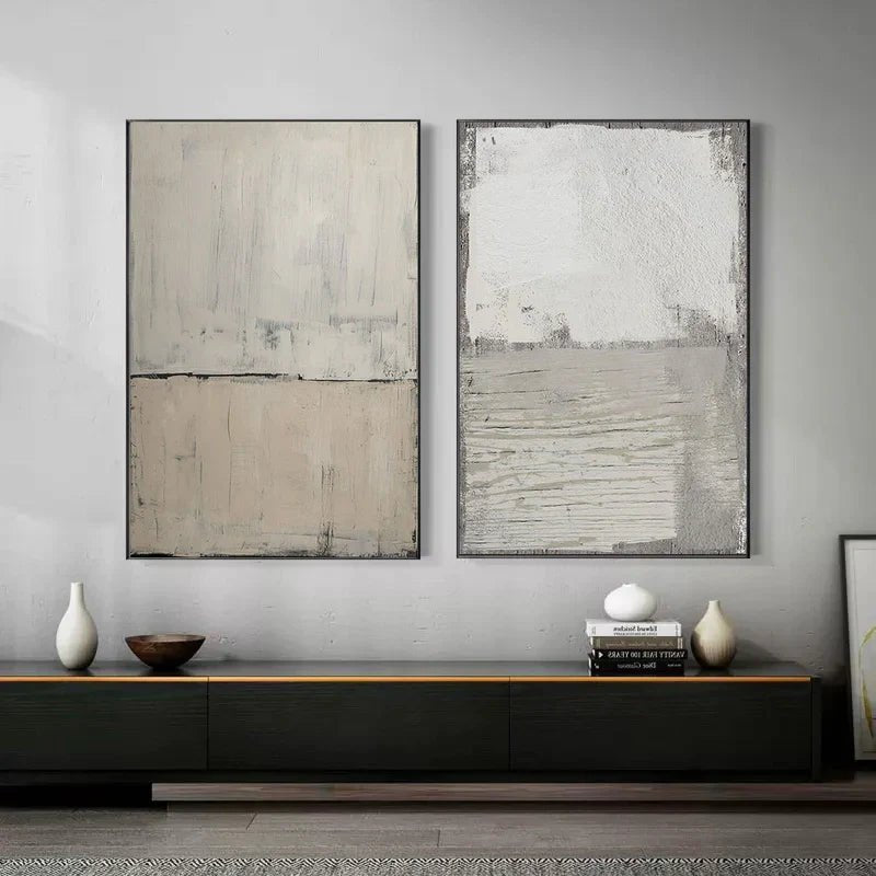Abstract Painting Set Of 2 RAB731 - royalbrushart