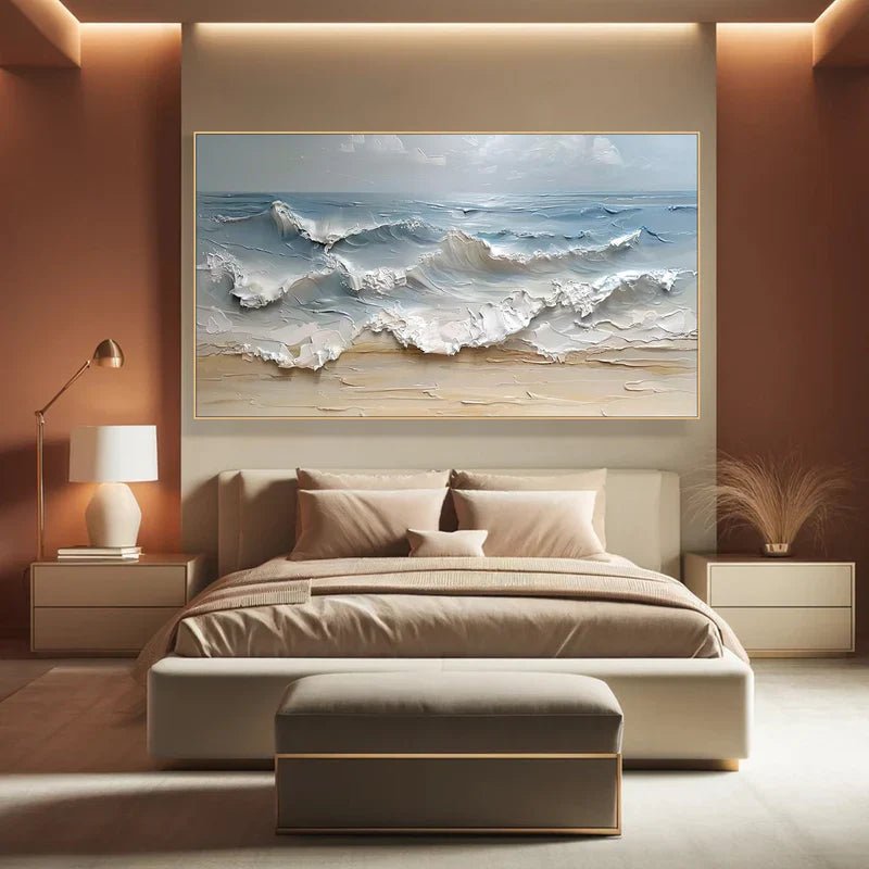 PLASTER ART TEXTURE Painting BV027 - royalbrushart