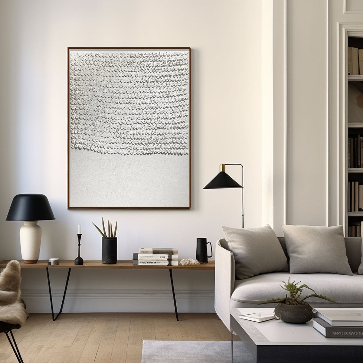 Plaster Art Texture Painting HBV220 - royalbrushart