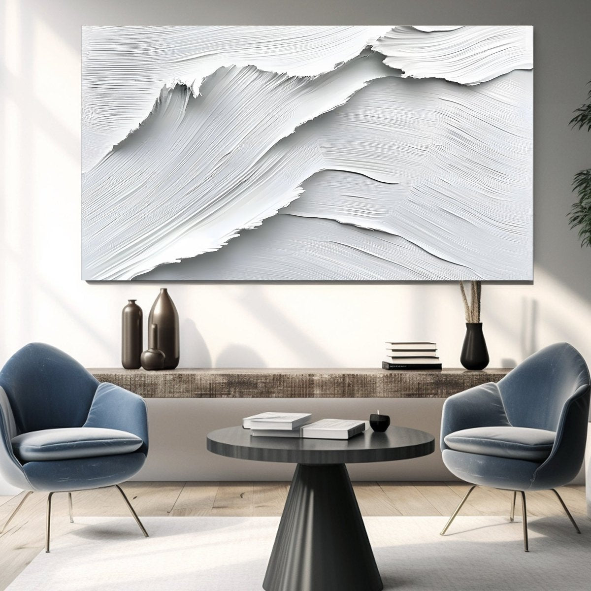 Contemporary Minimalist Art RAB584 - royalbrushart