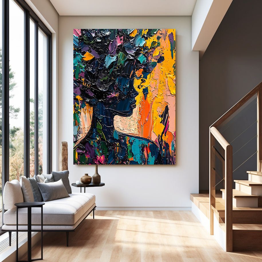 Colorful Wall Painting RAB532 - royalbrushart