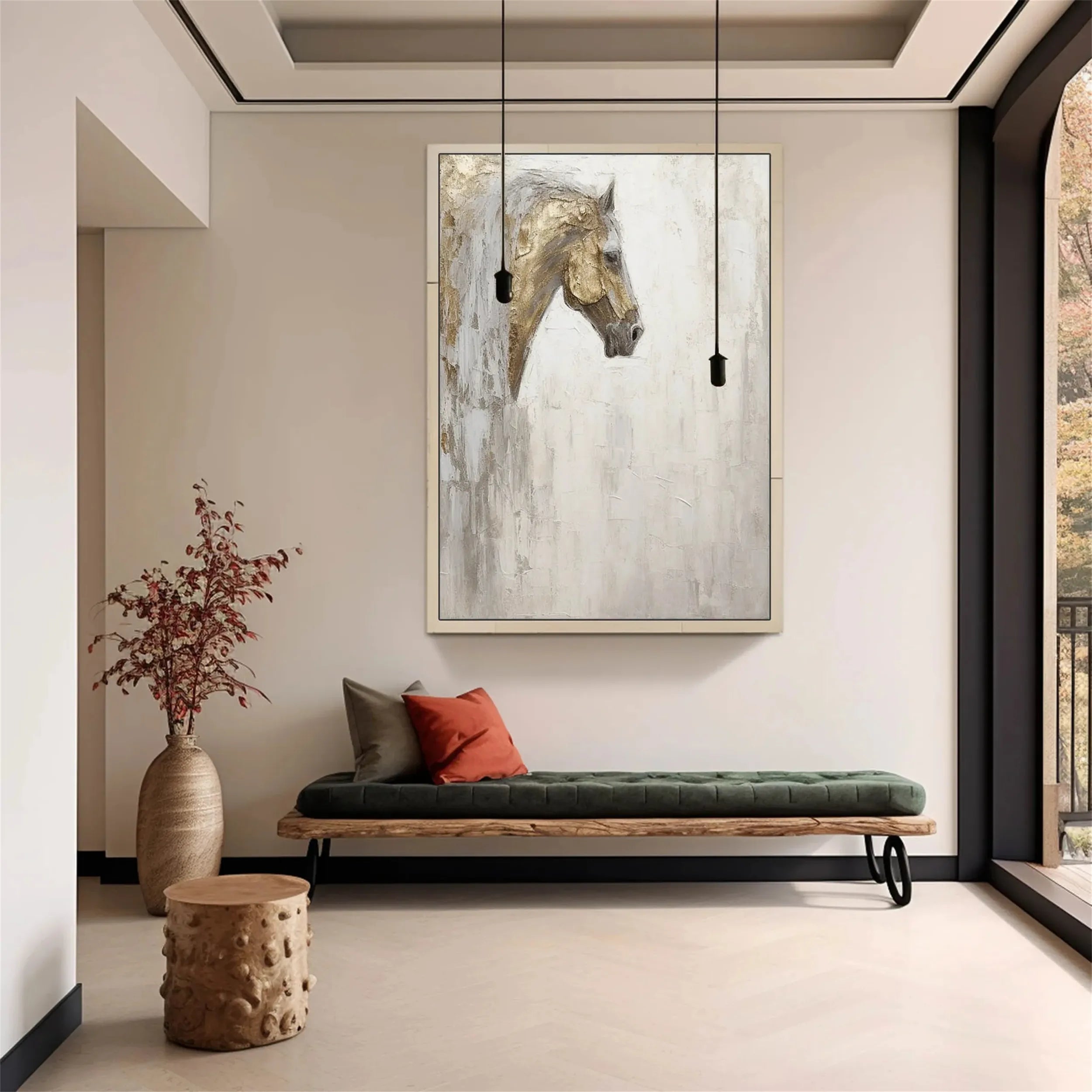 Contemporary Horse Art RAB004 - royalbrushart