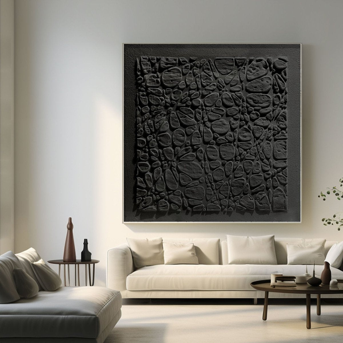 Plaster Art Texture Painting HBV210 - royalbrushart