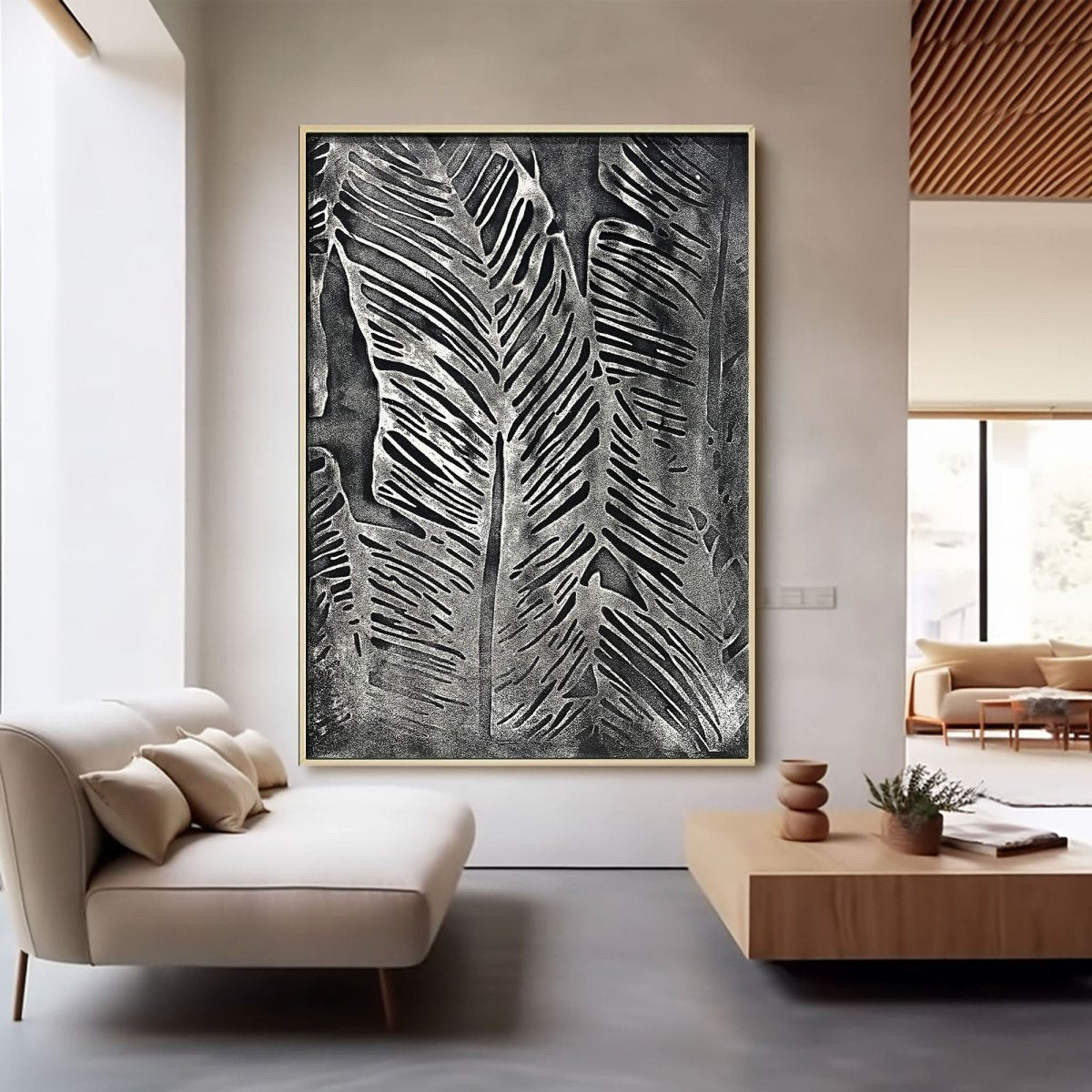Plaster Art Texture Painting HBV311 - royalbrushart