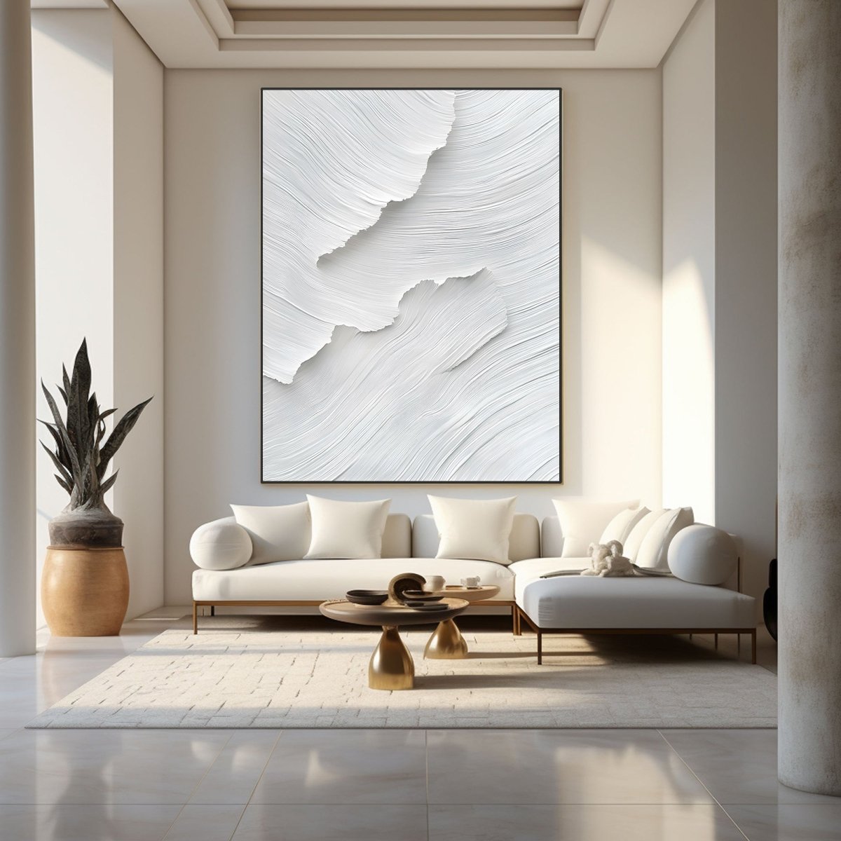 Plaster Art Texture Painting RAB503 - royalbrushart