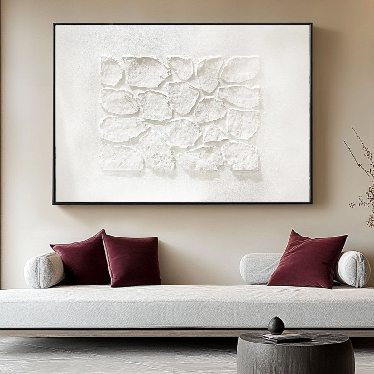 PLASTER ART Texture Painting HBV218 - royalbrushart