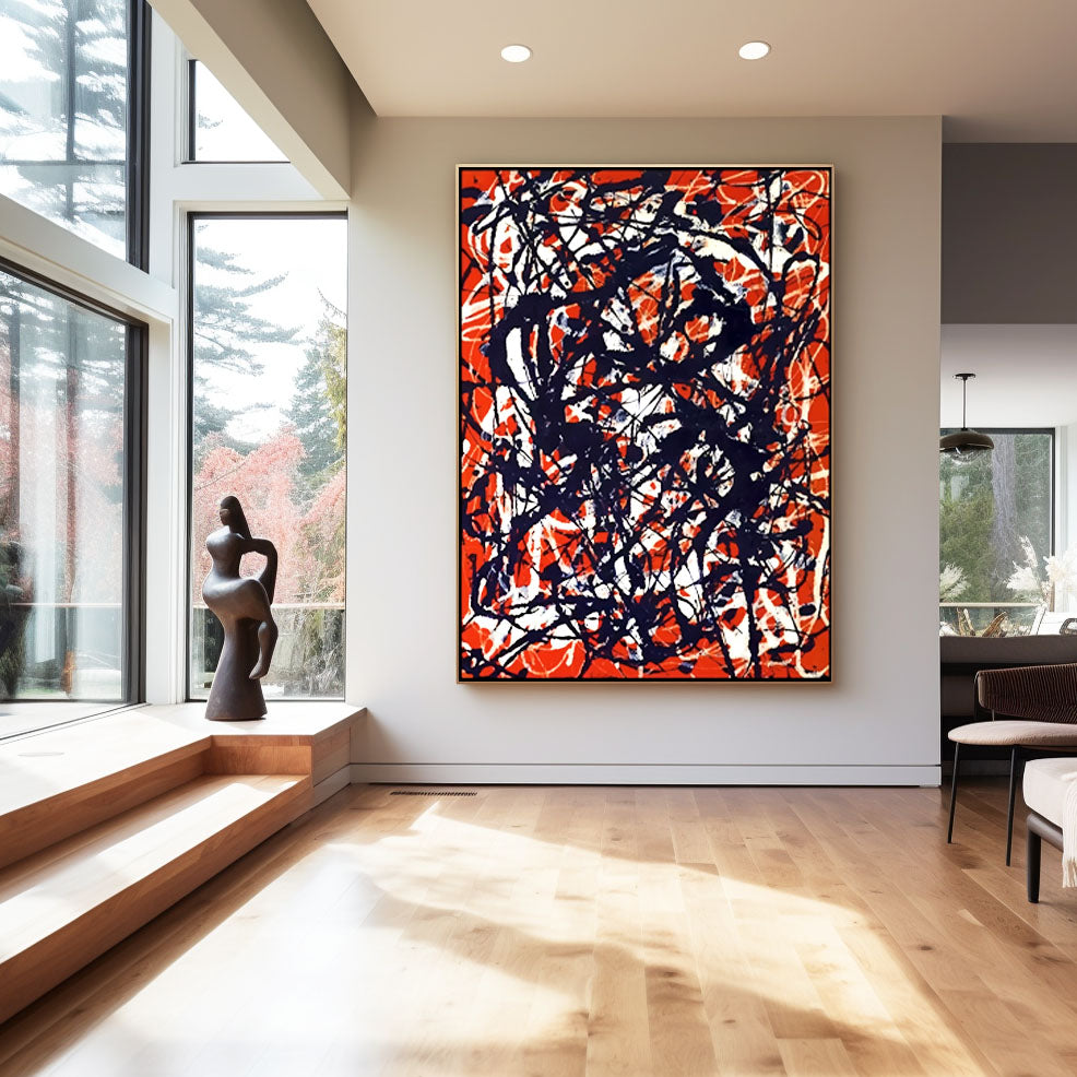 Jackson Pollock Painting #RAB878