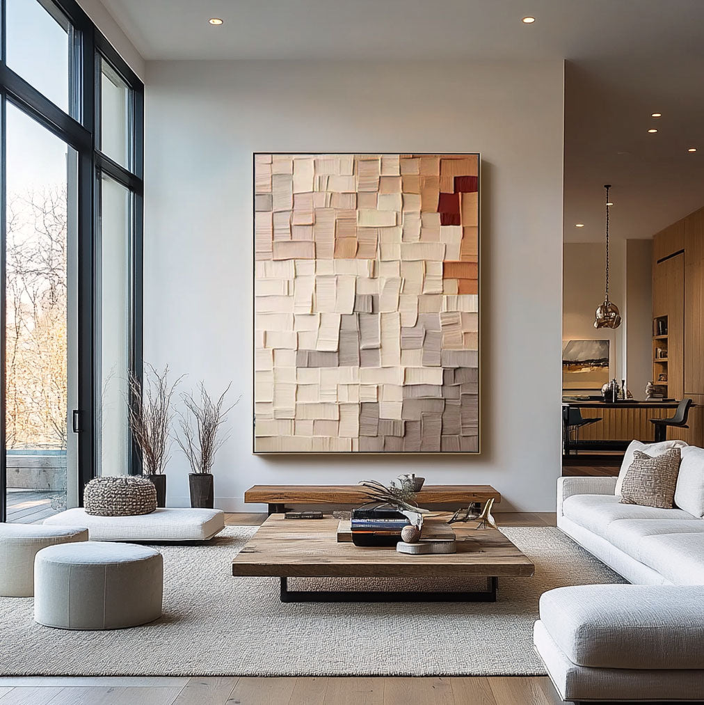 Plaster Art Texture Painting #RAB933