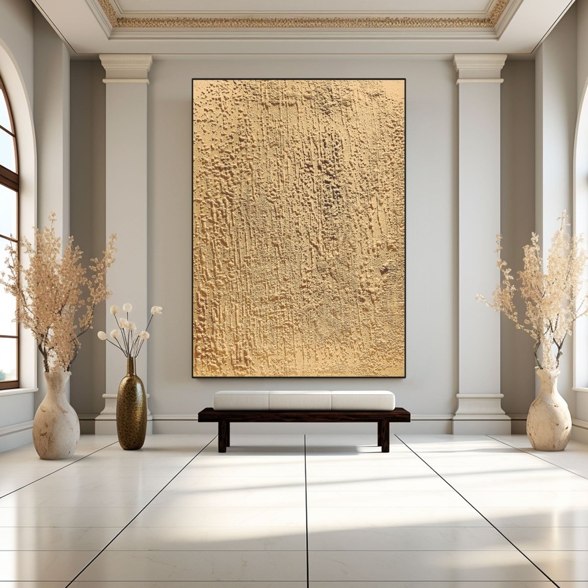 plaster Art texture painting HBV140 - royalbrushart