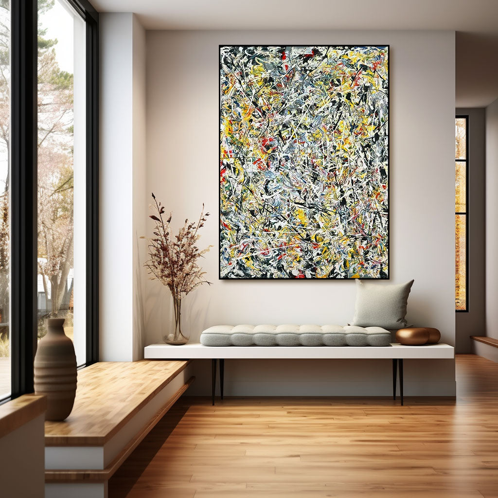 Jackson Pollock Painting #RAB865