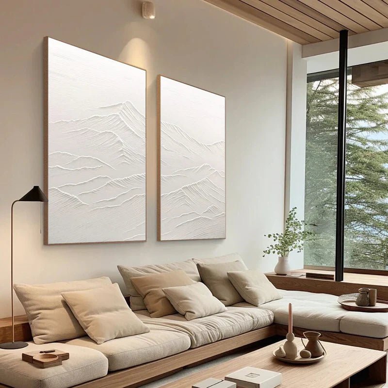 Abstract Painting Set Of 2 RAB705 - royalbrushart