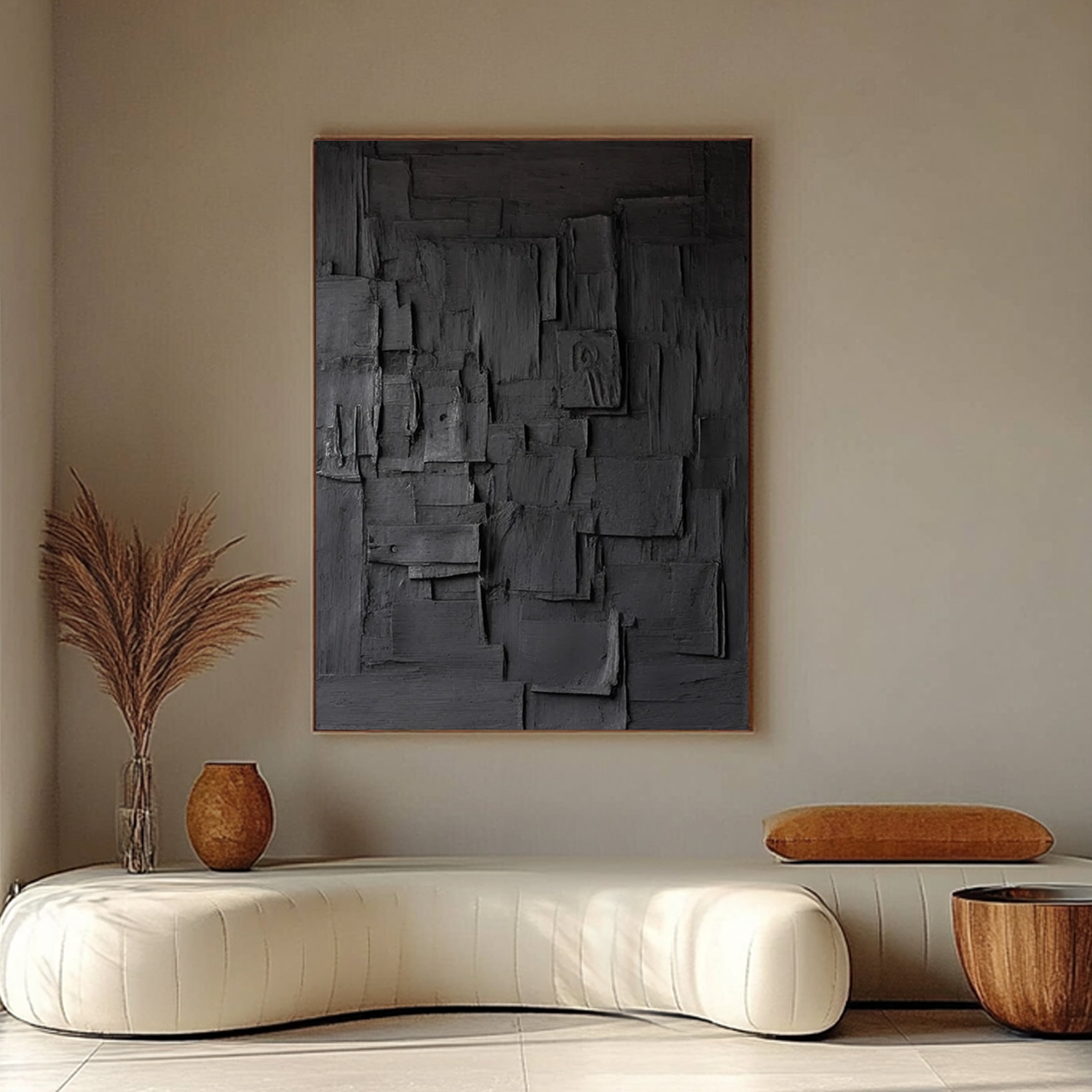 Plaster Art Texture Painting #RAB940