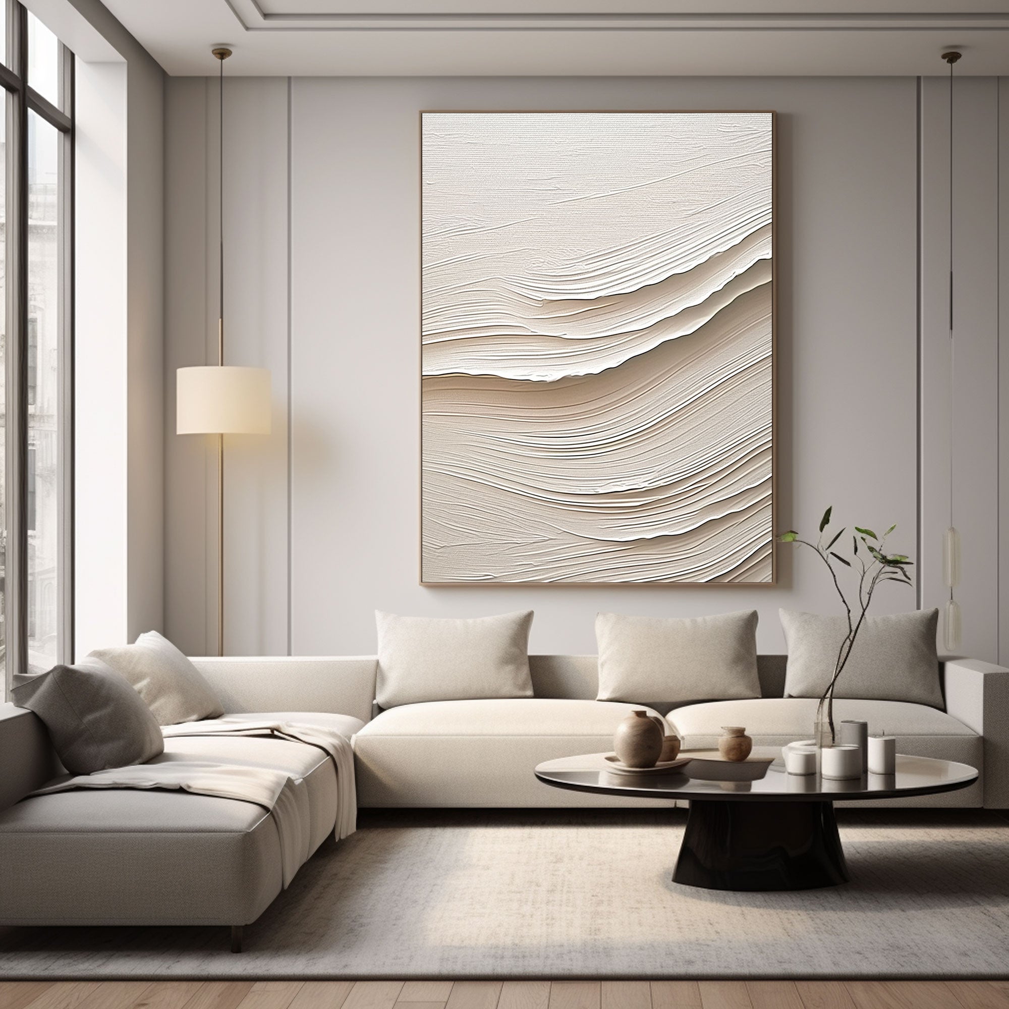 Plaster Art Texture Painting #RAB209