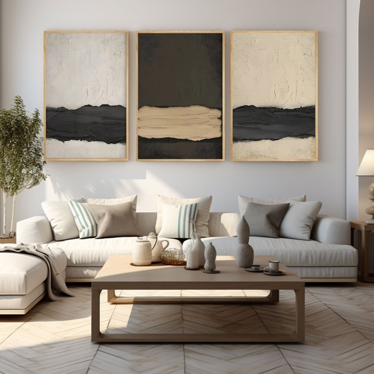abstract Painting set of 3 RAB986 - royalbrushart