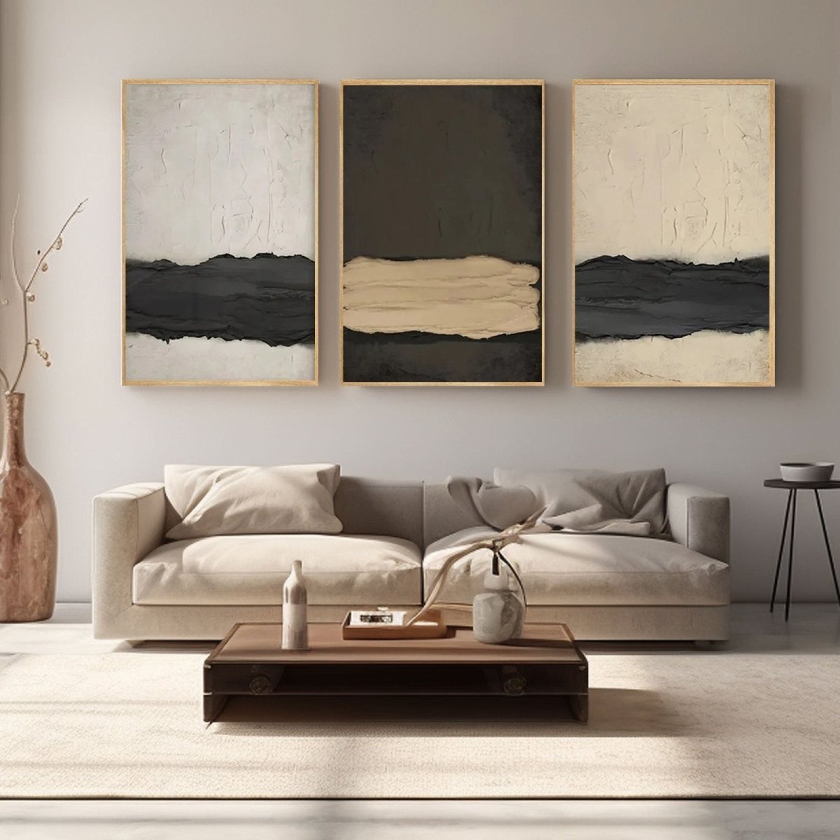 abstract Painting set of 3 RAB986 - royalbrushart