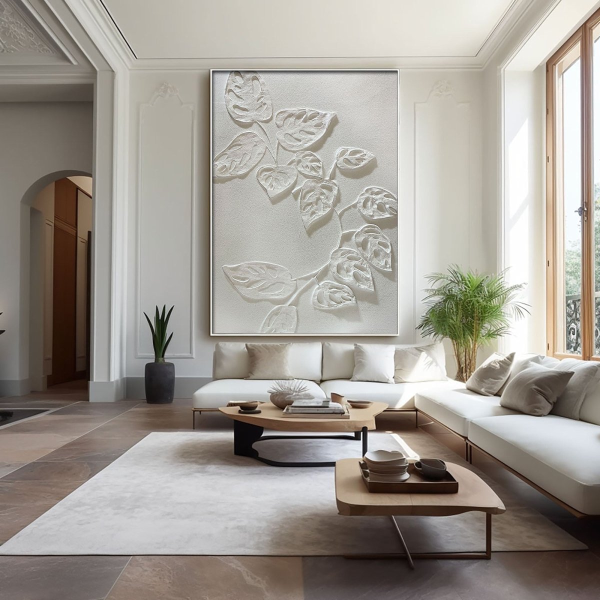 Plaster Art Texture Painting HBV314 - royalbrushart