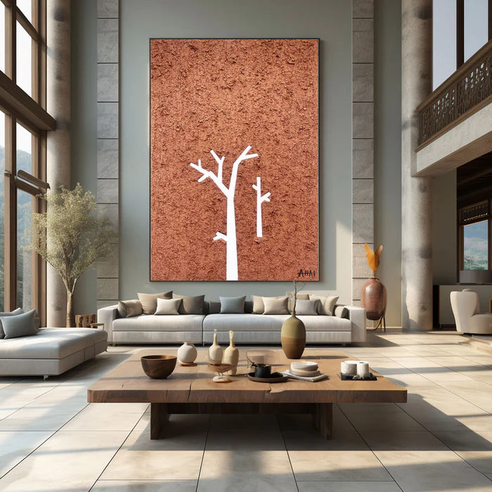 Peinture abstraite #LRAB477