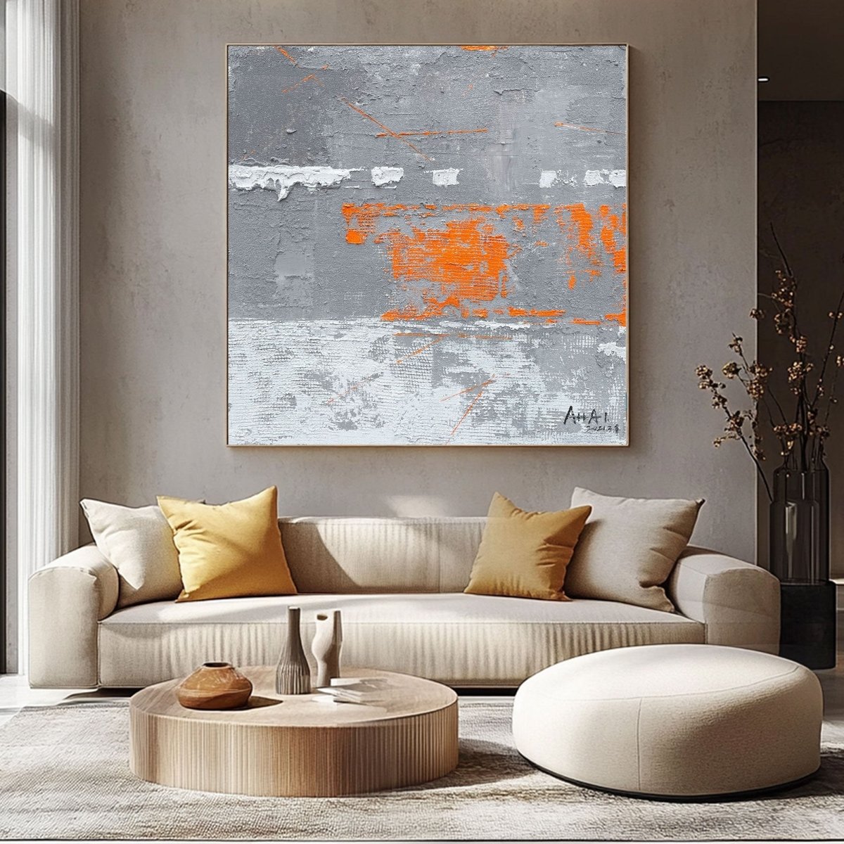 Abstract Painting RAB612 - royalbrushart