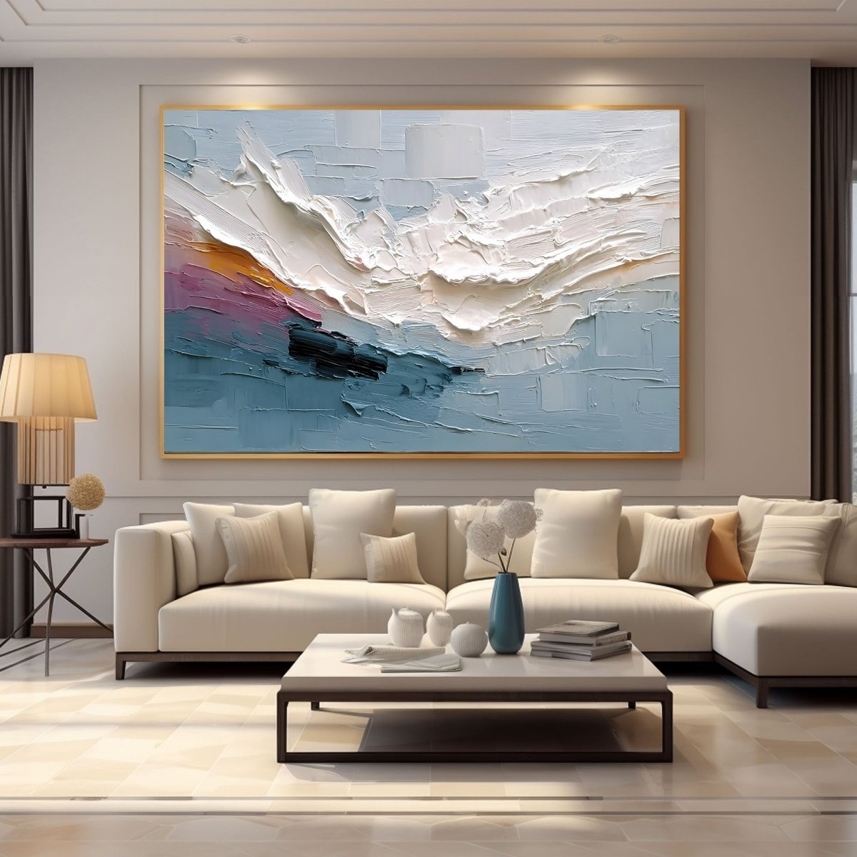 plaster art Texture Painting RAB436 - royalbrushart