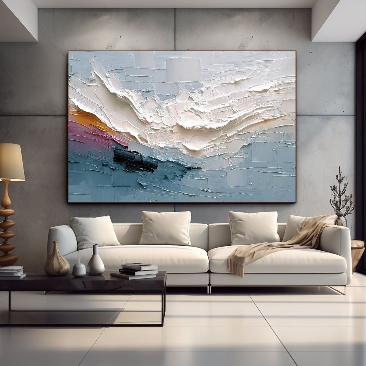 plaster art Texture Painting RAB436 - royalbrushart