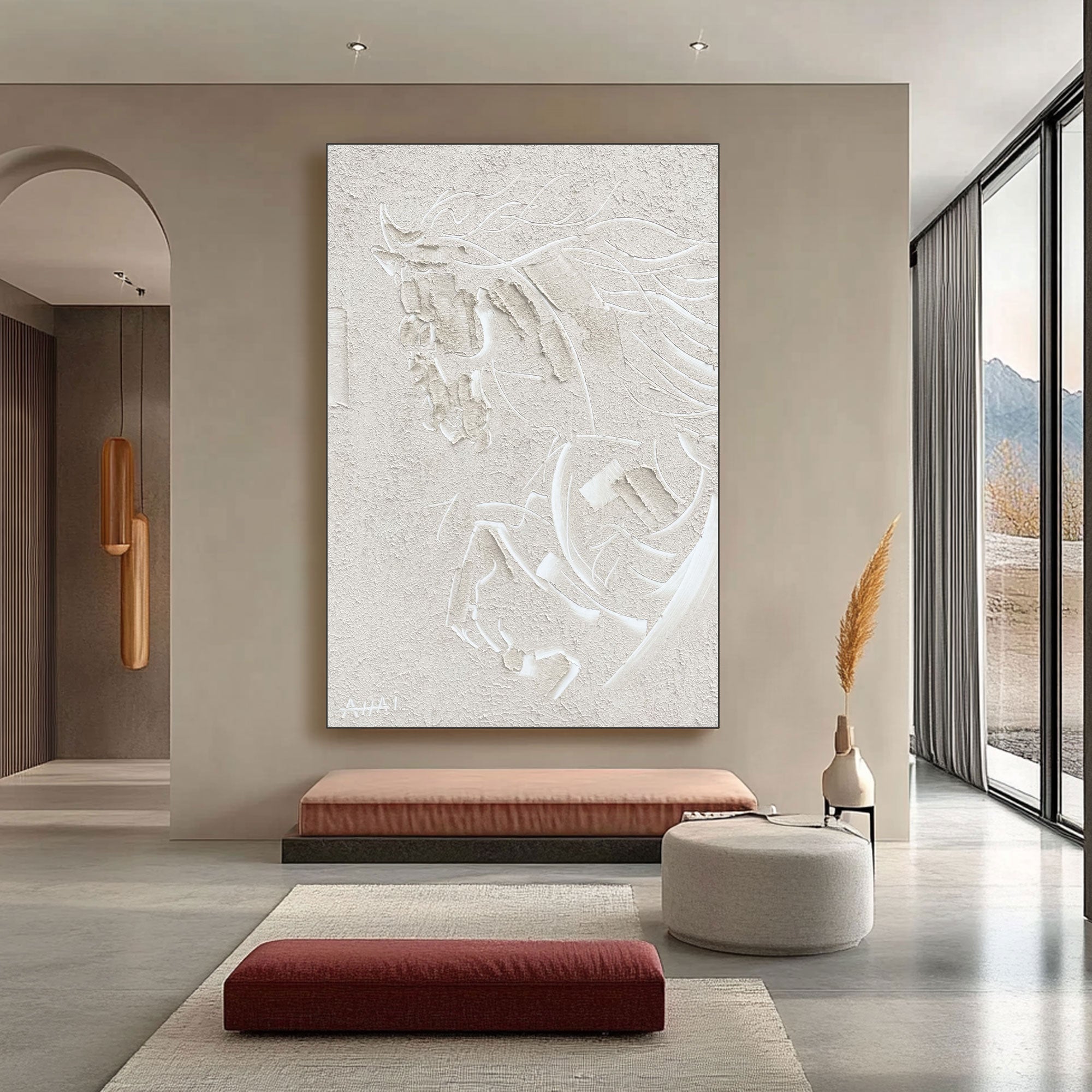 Contemporary Horse Art #LBV424