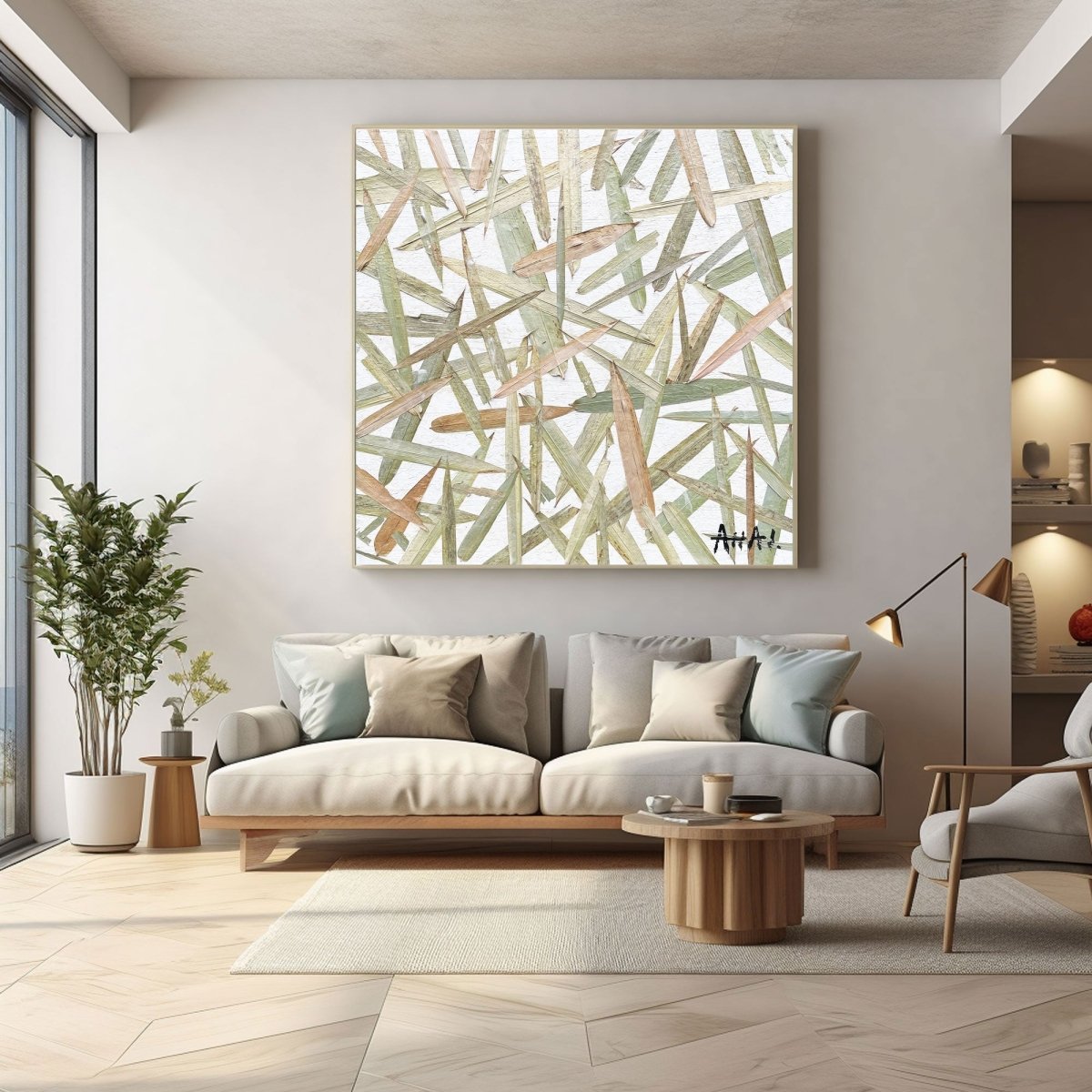 Wabi Sabi Painting RAB538 - royalbrushart