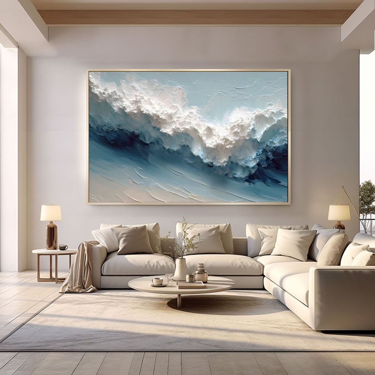 plaster art Texture Painting RAB439 - royalbrushart