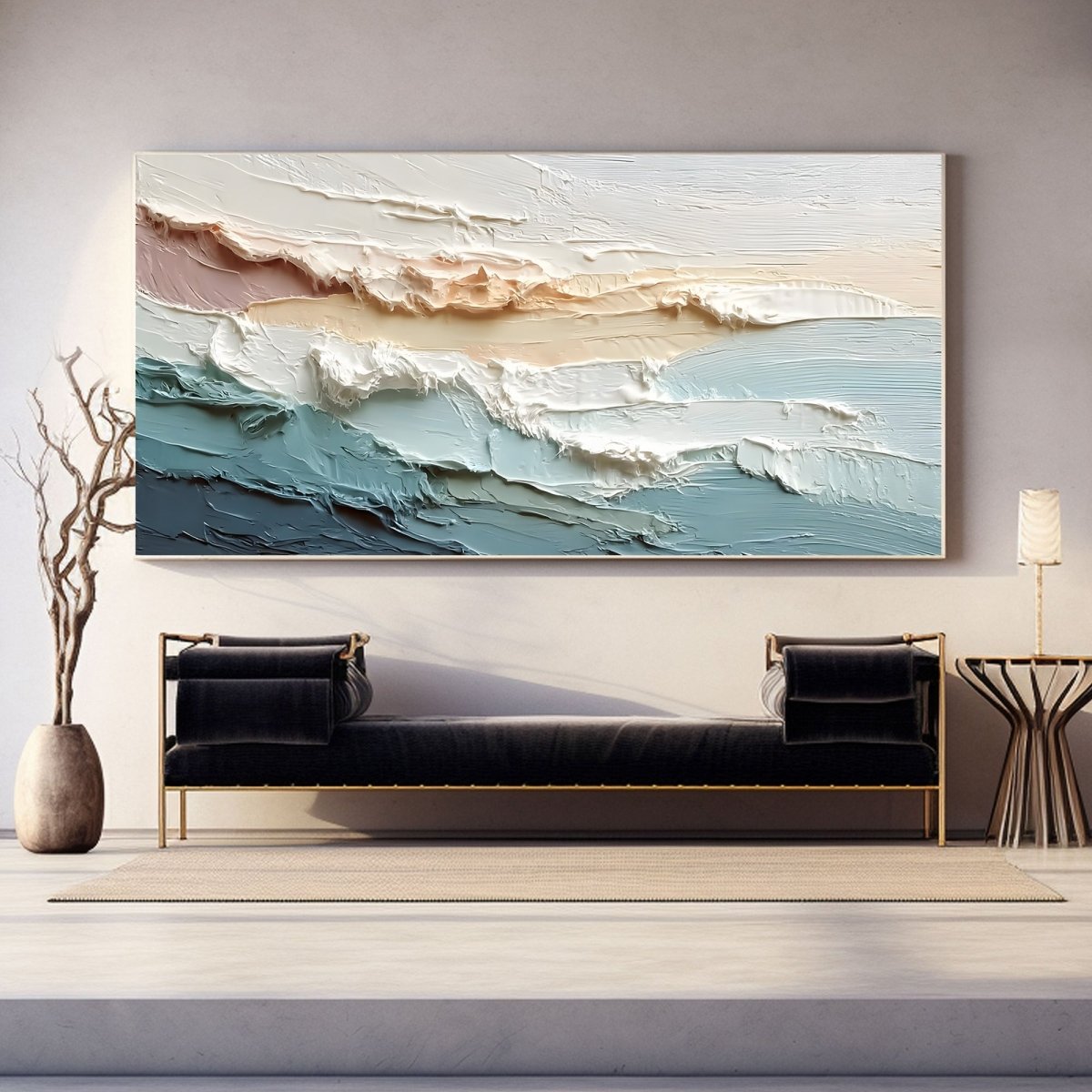 plaster art Texture Painting RAB440 - royalbrushart