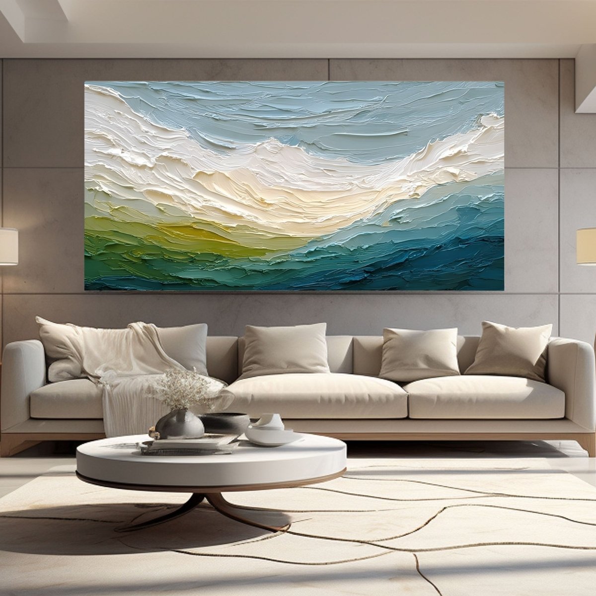 Plaster art texture PaintingRAB441 - royalbrushart