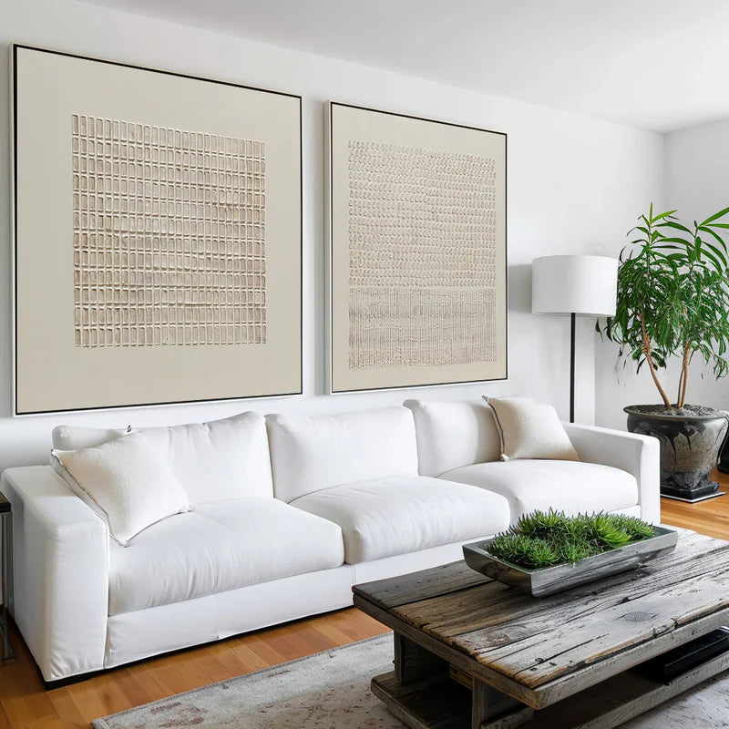 Abstract Painting Set Of 2 #RAB686