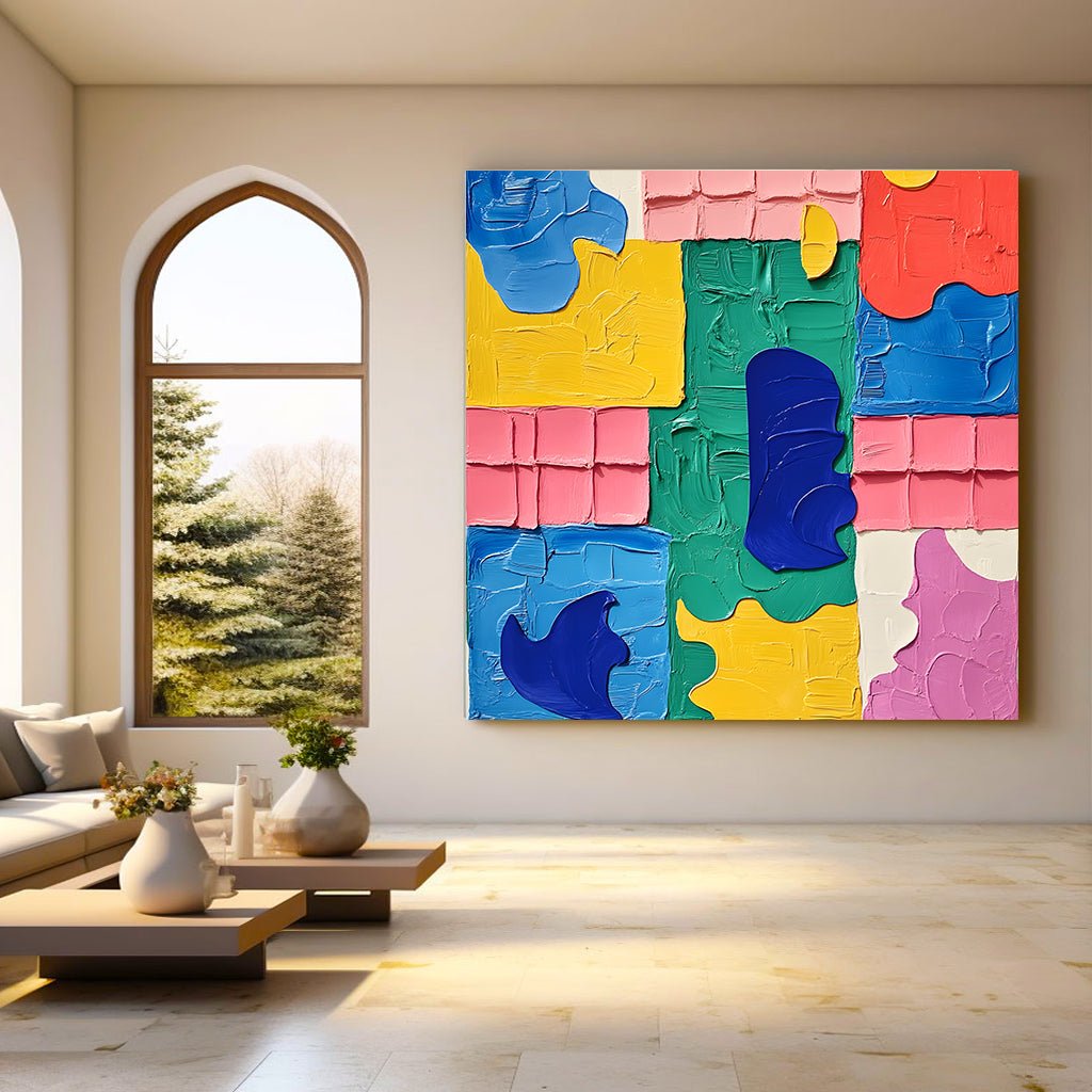 Colorful Wall Painting RAB567 - royalbrushart