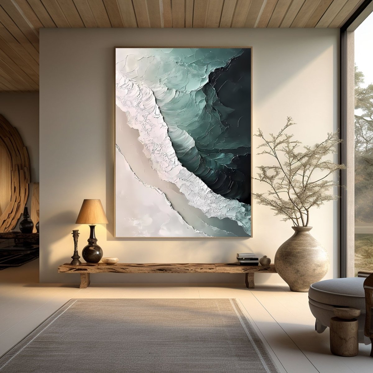 plaster art Texture Painting RAB365 - royalbrushart
