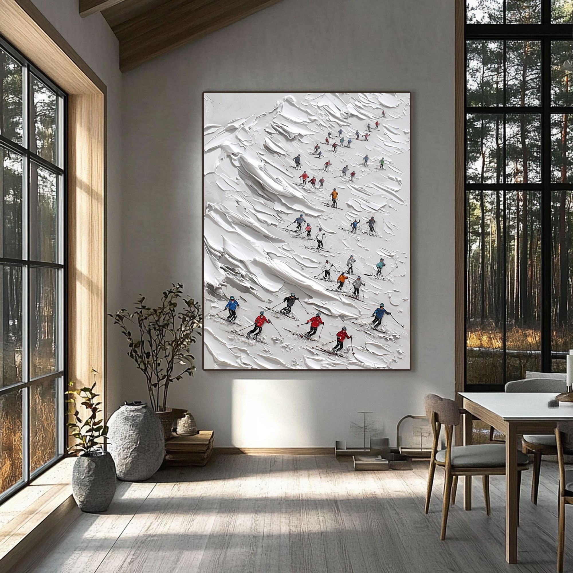 Plaster Art Texture Painting #RAB917