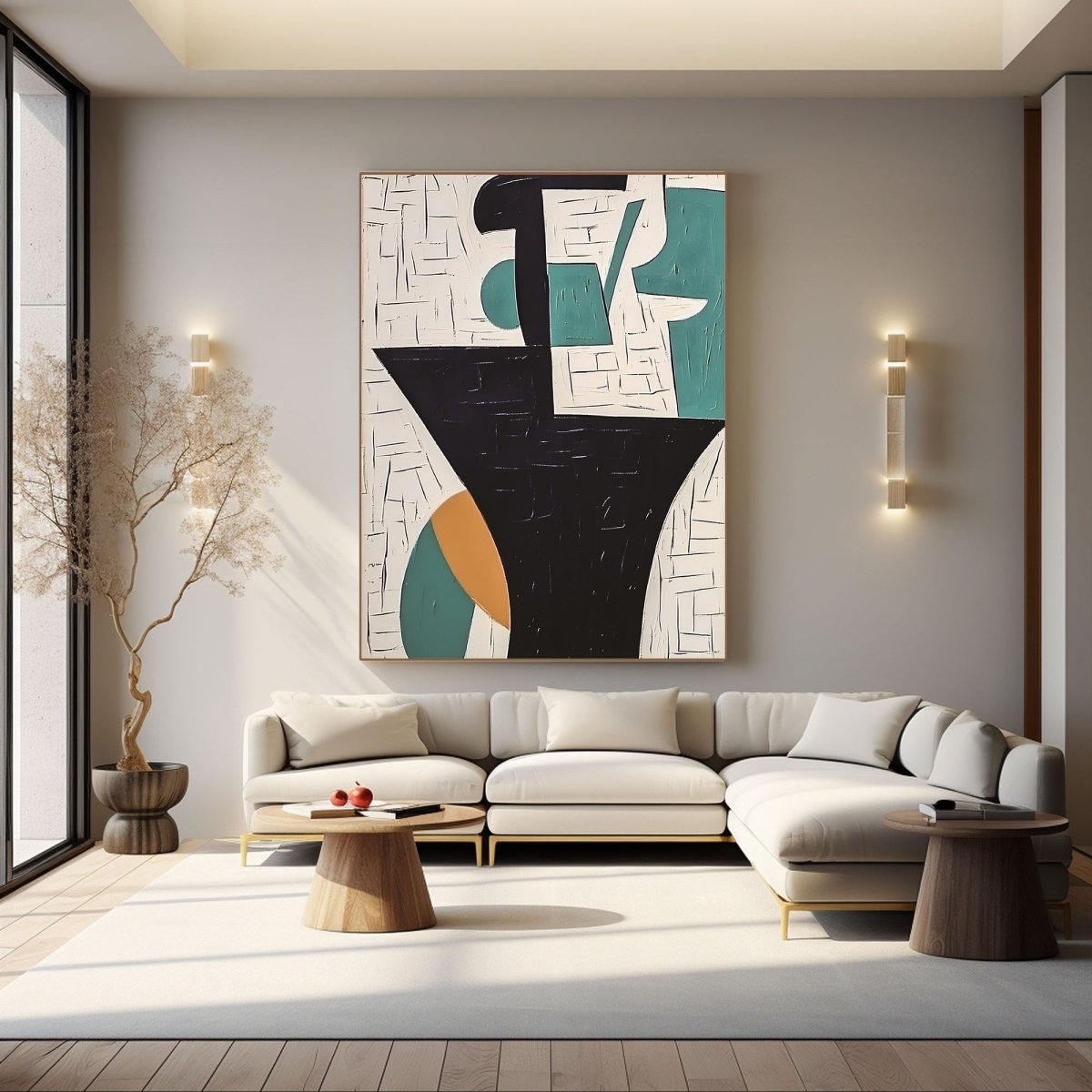 Wabi Sabi Wall Art RAB681 - royalbrushart
