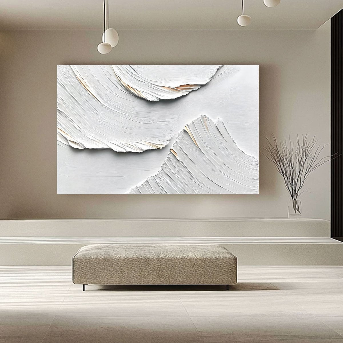 Contemporary Minimalist Art RAB586 - royalbrushart