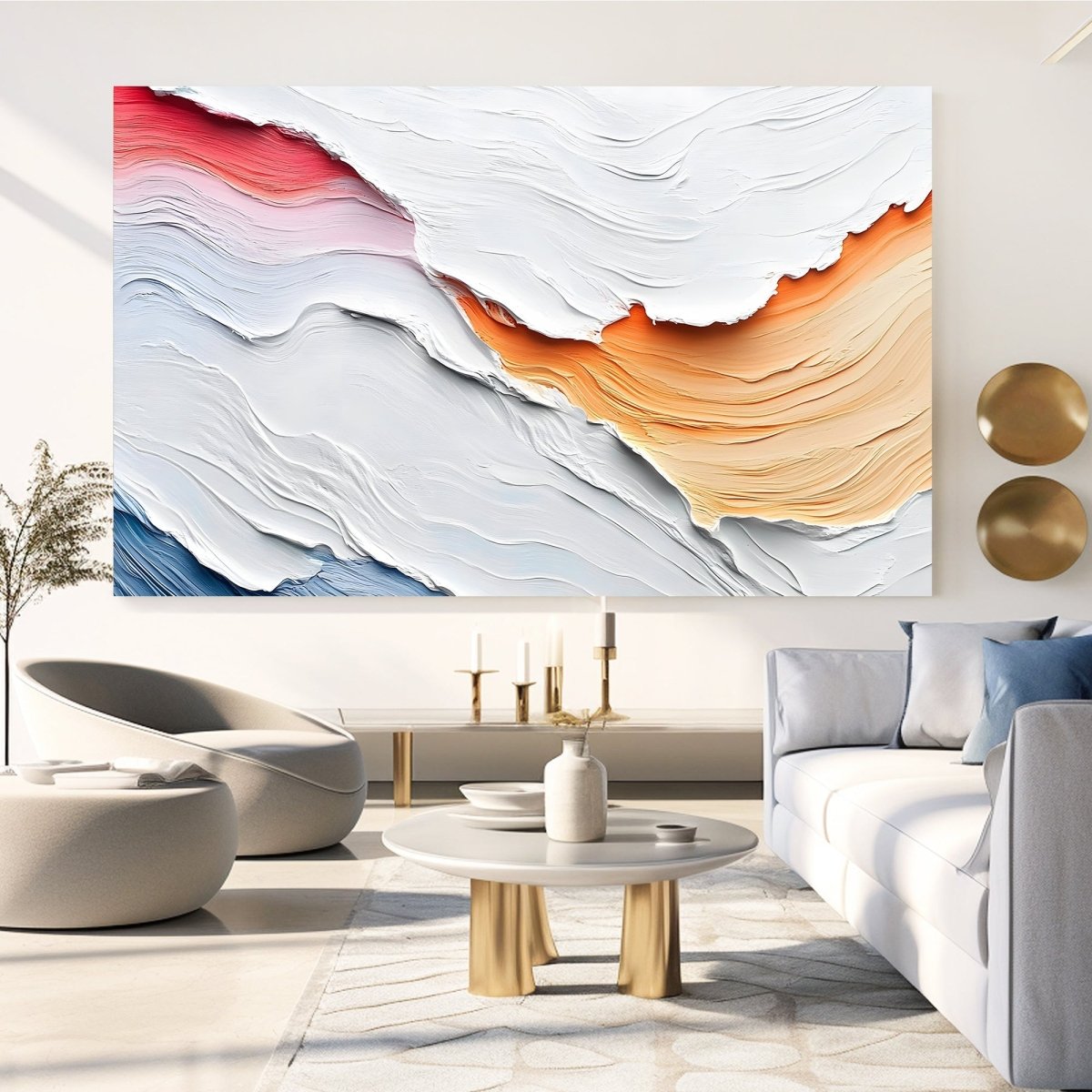 Plaster Art Texture Painting RAB563 - royalbrushart