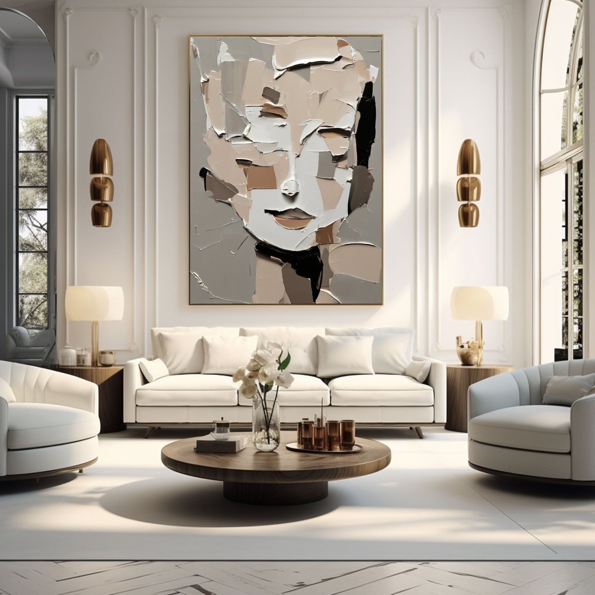 Abstract painting BV263 - royalbrushart