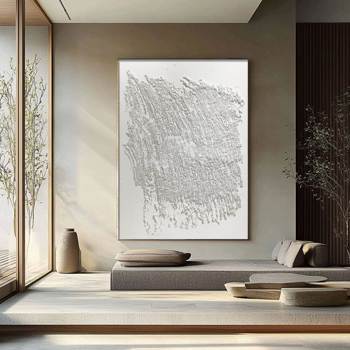 PLASTER ART TEXTURE PAINTING HBV135 - royalbrushart
