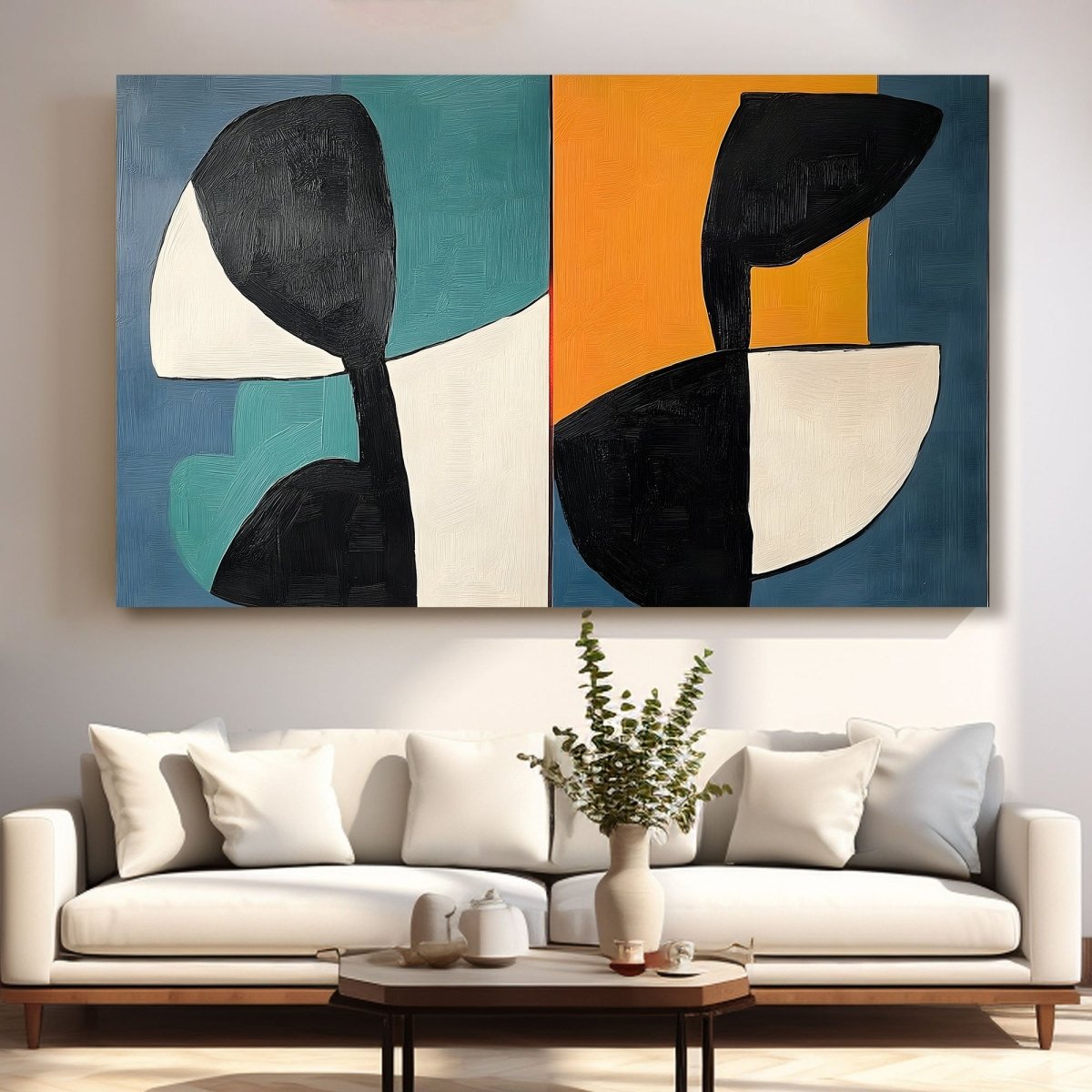 Wabi Sabi Wall Painting RAB600 - royalbrushart